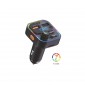 TRANSMISOR FM BLUETOOTH 5.0 / CARGADOR RÁPIDO 20W PD + QC3.0 PARA COCHE IDUSD IDUSD F63A IDUSD 13705